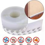 10 Metre Kapı Pencere Bandı, Kendinden Yapışkanlı, Şeffaf Kapı Pvc Pencere Fitili, Duşakabin, Cam, Rüzgar Contası, Böcek, Toz, Ses Yalıtımı, 35 Mm Soğuk Geçirmez Silikon Şerit İso9001