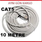 10 Metre Lan Internet Eternet Ethernet Cat5E Kablosu Hazir A1