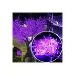 10 Metre Pembe Led Işık Pembe Yılbaşı Ağacı Işığı 100 Led Lambalı Fişli 220V Noel Işığı Yılbaşı Işığı Pembe Vitrin