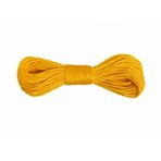 10 Metre Sarı Naylon İp 3 mm, Çok Amaçlı Dayanıklı Çamaşır İpi, Kamp Bahçe Balkon Hamak ve Taşıma Sabitleme İpi, Dayanıklı Çamaşır İpi Kalın, Asma İpi Güçlü Halat İp, Sağlam İp, Kaliteli