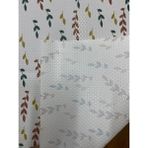 10 Metre x 45 cm Buz Dolabı Desenli Şeffaf Dolap Içi, Çekmece Raf Örtüsü Kaydırmaz - Beyaz - Krem - 45 CM X 1000