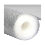 10 Metre x 45 cm Buz Dolabı Şeffaf Raflık Kaymaz Dolap Içi Çekmece Raf Örtüsü Kaydırmaz Koruyucu - Turuncu
