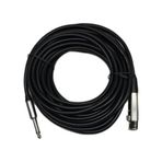 10 Metre Xlr Dişi - 6.35 Mm Mono Jak Mikrofon Kablosu - Profesyonel Dengeli Ses Ve Enstrüman Kablosu