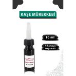 10 Ml Kumaş Mürekkebi, Kıyafet Kaşesi, Elbise Kaşesi, Okul Kaşesi Yedek Mürekkep 1 Adet - Siyah