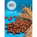 10 mm Ahşap Boncuk (50 gr 130 Adet)Geniş Delik Çapı 4 mm Makrome Çanta Bileklik Takı Renkli - Taba - Kahve