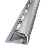 10 MM ALM. SERAMİK DIŞ KÖŞE PROFİLİ PARLAK GRİ 2.7m Boy (7030KP) - Gri