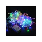 10 mt SL-1013 Fişli 100 LED Rgb Renkli Işıklı Ultra Güçlü Yılbaşı Ağaç Işık 8 Fonksiyonlu Dekoratif
