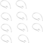 10 Parça Bluetooth Kulaklık Için Kulak Kancaları Döngü Klip Değiştirme 5.6mm F Net - Renkli