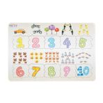 10 Parça Puzzle: Sayılar