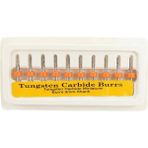 10 Parça Tungsten Karbür Mini Freze Uç Seti - Cnc Kart Temizleme ve Gravür Uygun (3mm Sap)