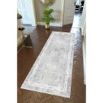 10 Post Online Kaymaz Kesme İnce Dijital Baskı Gri 80x325 cm Yolluk