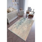 10 Post Online Renkli Kaymaz Oval Kesme 80x500 cm Çocuk Odası Halı