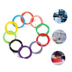 10 Renk 50 Metre (10 X 5 Metre) Pla Filament