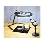 10" Ring Light Youtuber Ürün Çekimleri Masa Üstü Stantlı Selfie Işığ Vlog Kit