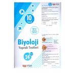 10. Sınıf Biyoloji 24 Yaprak Test Nitelik Yayınları