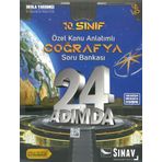 10.Sınıf Coğrafya 24 Adımda Özel Konu Anlatımlı Soru Bankası Sınav Yayınları