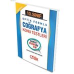 10. Sınıf Coğrafya Konu Testi; Optik Formlu
