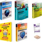 10.sınıf Sayısal Matematik Fizik Kimya Biyoloji Soru Bankası Yeni Müfredat+Plan Deft+Telefon Tutucu+Deneme