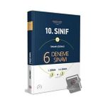 10. Sınıf Tamamı Çözümlü 6 Fasikül 3+3 Deneme Sınavı / Editör Yayınevi /