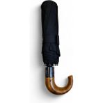 10 Telli Full Otomatik Baston Saplı Şemsiye 95 cm Çap 33 cm Kapalı Boyut Çanta Boy Çelik Telli - Kahverengi