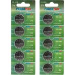 10 X 2450 Cr2450 Dl2450 3V Lityum Pilleri