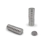 10 X 3 Mm Yuvarlak Neodyum Mıknatıs - 100 Adet