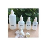100 Adet 100 Ml Hdpe Polietilen Aseton, Mürekkep, Kolonya, Dezenfektan, Likit Şişesi