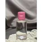 100 Adet 30 ML Boş Plastik Şişe OM80 Pembe Kapak