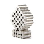 100 Adet 6x1,5 Mm Neodyum Mıknatıs Magnet Yuvarlak