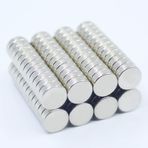 100 Adet 8X3 mm Yuvarlak Güçlü Neodyum Mıknatıs (Çap 8 mm Kalınlık 3 mm)