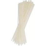 100 Adet Beyaz Elektrik Kablosu Kablo Bağı Klips Plastik Kelepçe Cırt Cırt Kelepçe 25 Cm-3.6 mm (100, Beyaz) - Option-1 - 0 - Siyah