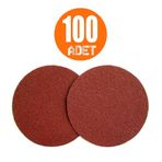 100 Adet Cırt Zımpara Spiral Avuç Taşlama 115 Mm 100 Kum