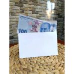100 Adet Kendinden Yapışkanlı Zarf Davetiye Mektup Belge Dilekçe Düğün Kına Nişan Sünnet 16,3Cm X 11,5Cm 100'Lü