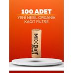100 Adet Kilitli Ambalaj Yeni Nesil Organik Kağıt Filtre Zıvana