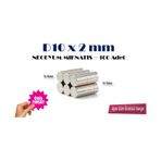 100 Adet Neodyum Mıknatıs Magnet D10X2 Mm