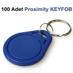 100 Adet Proximity KEYFOB Anahtarlık