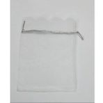 100 Adet Şeffaf Bez Kına Düğün Mevlüt Sünnet Hediye Kesesi Kese 16 cm x 12 cm Çanta
