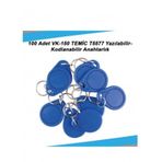 100 Adet Vk-150 Temic T5577 Yazılabilir-kodlanabilir Anahtarlık