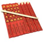100 çift Çin Yemek Çubukları ( 100 PRS Chopsticks) - 780G