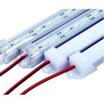 100 Cm Alüminyum Kasa Çubuk Şerit Led Işık 12 Volt Tüm Renkler renk-secimi-kapak-secimi-kirmizi-seffaf