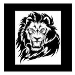100 cm Aslan Folyo Sticker