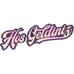 100 cm Hoşgeldiniz Folyo Sticker