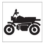 100 cm Motorsiklet Folyo Sticker