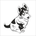 100 cm Yavru Kurt Folyo Sticker