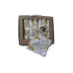%100 Coton 7li Bebek Ağız Silme Mendili 04 BEBEKİNO4
