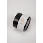%100 Doğal El Yapımı Amber Cam Kavanoz Balmumu Mum (5CMX5CM) - Sarı - 1 Adet