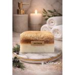 %100 Doğal Kabak Lifli Sabun - Ardıç Katranı & Keçi Sütü - 100 Gr
