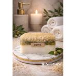 %100 Doğal Kabak Lifli Sabun - Defne & Keçi Sütü - 100 Gr
