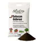 %100 Doğal Solucan Gübresi 5 kg (10 L) – Organik Bitki Besini, Saksı ve Bahçe Bitkileri İçin, Toprak Düzenleyici