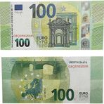 100 Euro 50 Adet Geçersiz Sahte Oyun Parası Düğün Parası - Yüz Euro